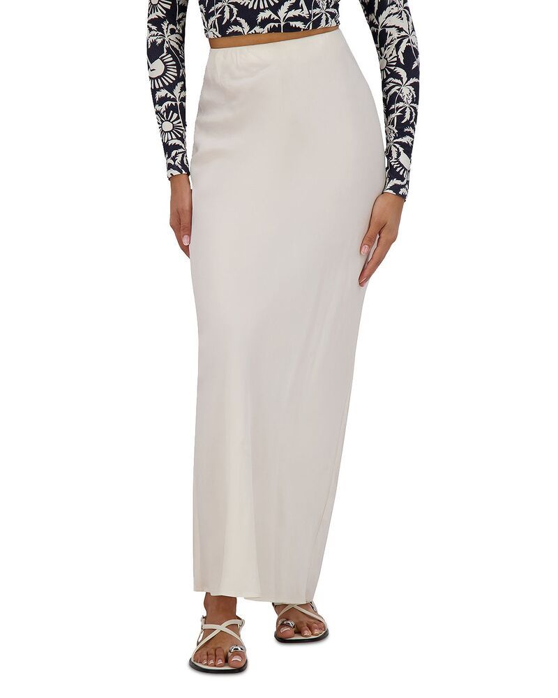 ポイント レディース ボトムスカート Point Brushed Straight Skirt Ecru エクリュ