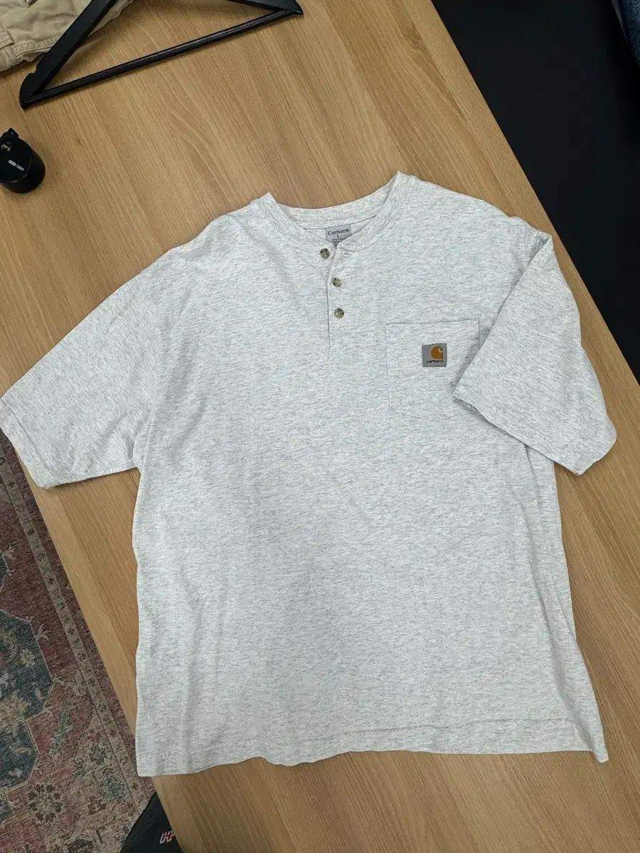 Carhartt カーハート ヴィンテージ ポケット 半袖Tシャツ ヘンリーネック