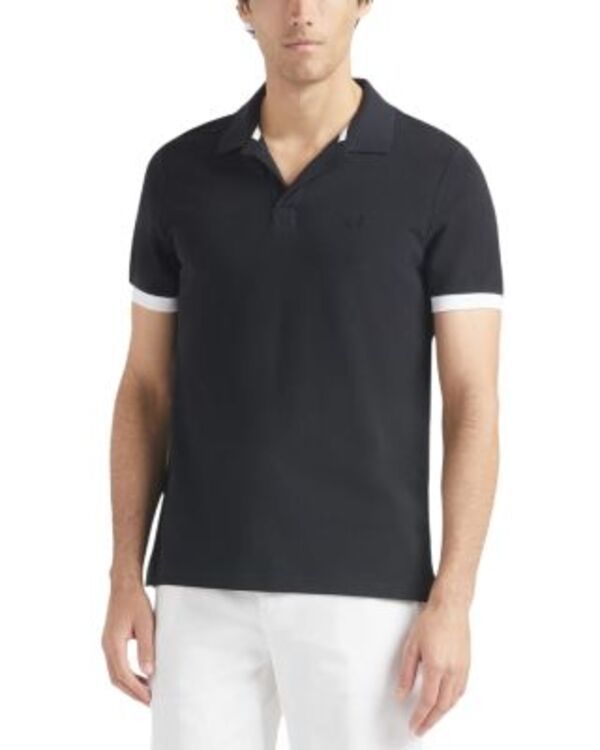 ヴィルブレクイン メンズ トップス ポロシャツ コットン Vilebrequin Palan Classic Fit Cotton Pique Polo Shirt Black ブラック