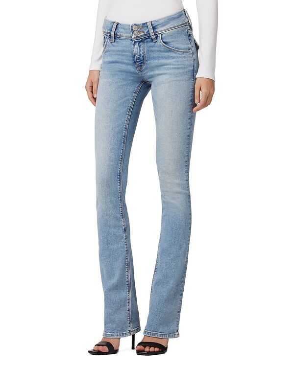 ハドソン レディース ボトムス デニムパンツ ブーツカット ブーツ ジーンズ Hudson Beth Mid Rise Baby Bootcut Jeans in Motion