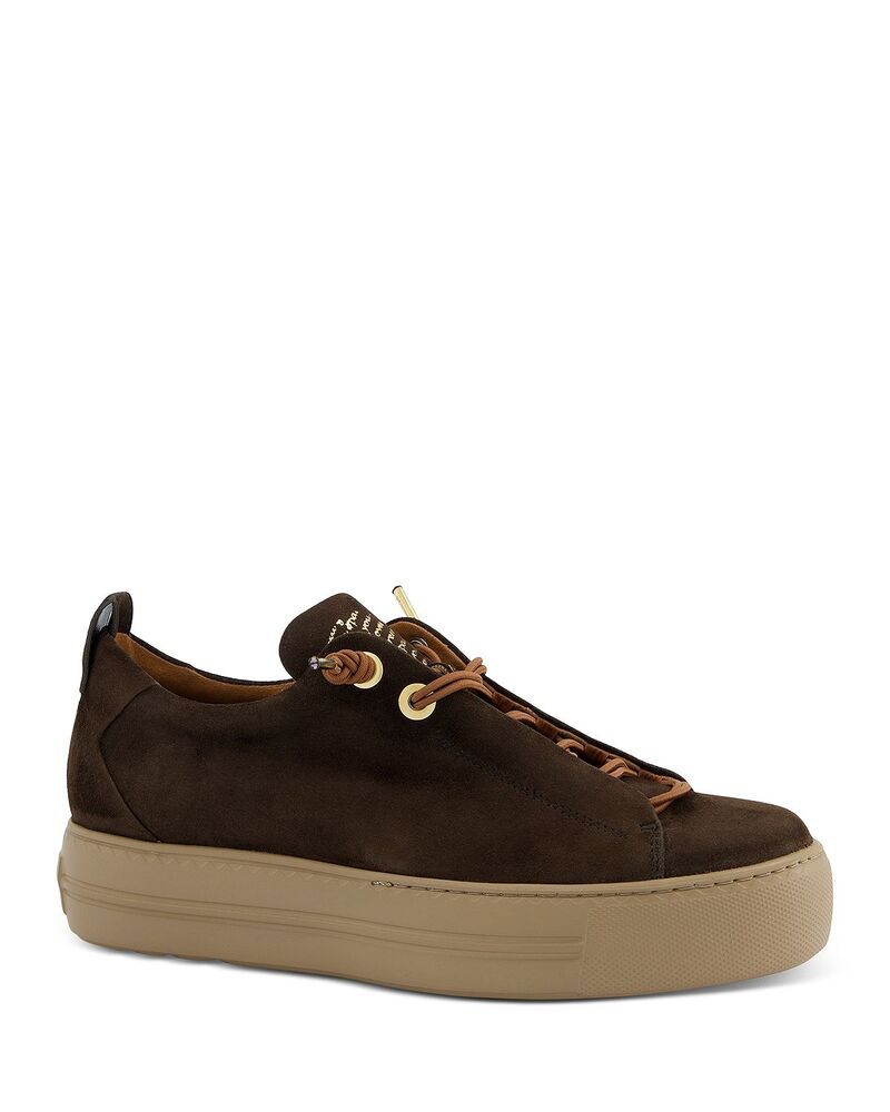 ポール・グリーン レディース シューズ スニーカー プラットフォーム Paul Green Womens Faye Platform Sneakers Taupe Nubuk トープ