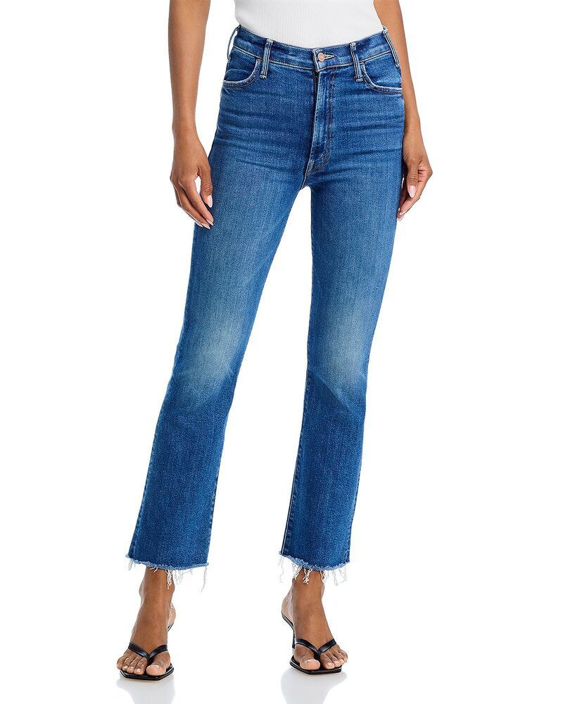 マザー レディース ボトムス デニムパンツ フレアンクル ジーンズ MOTHER The Hustler High Rise Flare Leg Ankle Jeans Grasping At Str