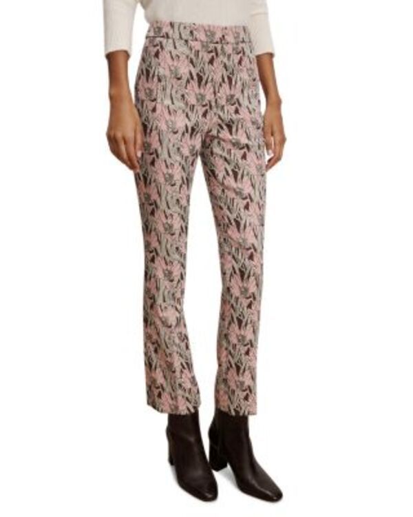 ヴェロニカ ベアード レディース ボトムス カジュアルパンツ フラワー柄 フラワー Veronica Beard Arte Floral Kick Flare Pants Raisin Multi マ