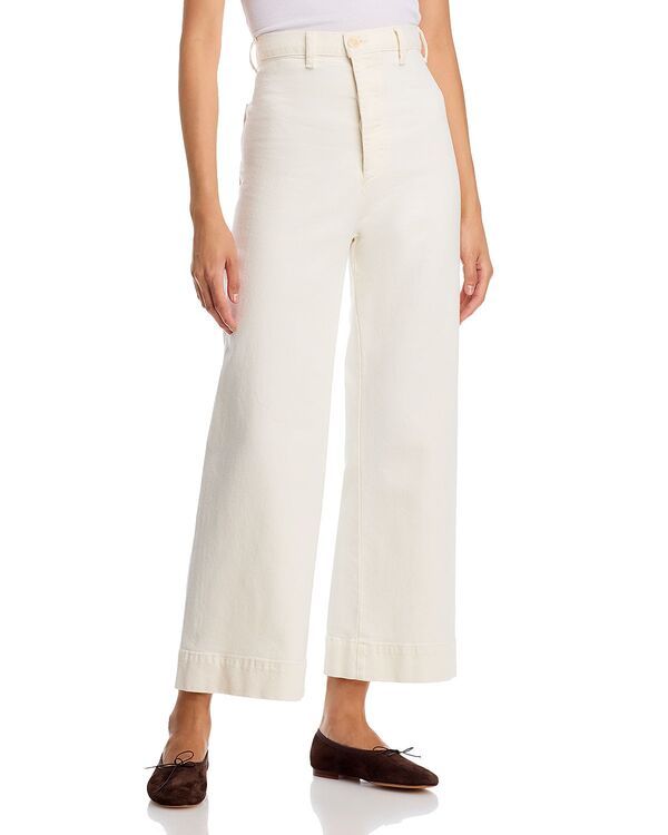 ザ・グレート レディース ボトムス デニムパンツ ヴィンテージ アンクル ジーンズ THE GREAT The Seafair High Rise Ankle Flare Jeans in Vinta
