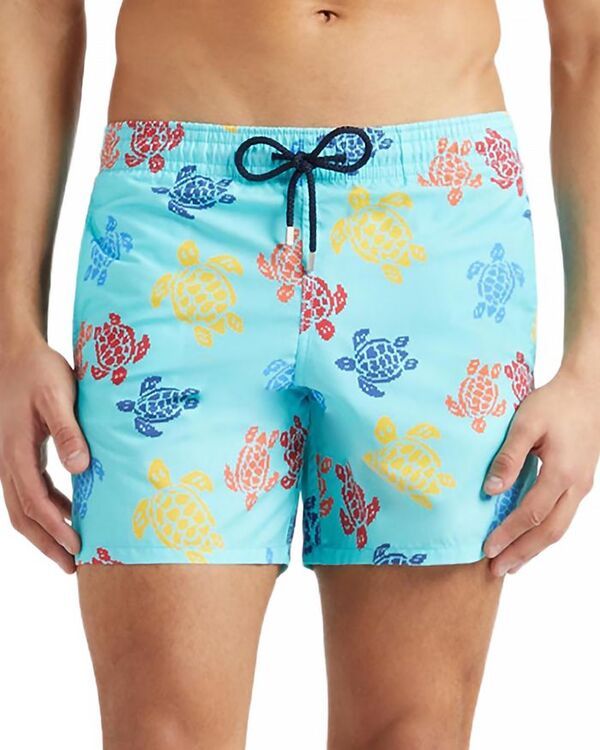 ヴィルブレクイン メンズ 水着 ハーフパンツ・ショーツ プリント ショートパンツ Vilebrequin Moorea Printed 55 Swim Shorts Carribean