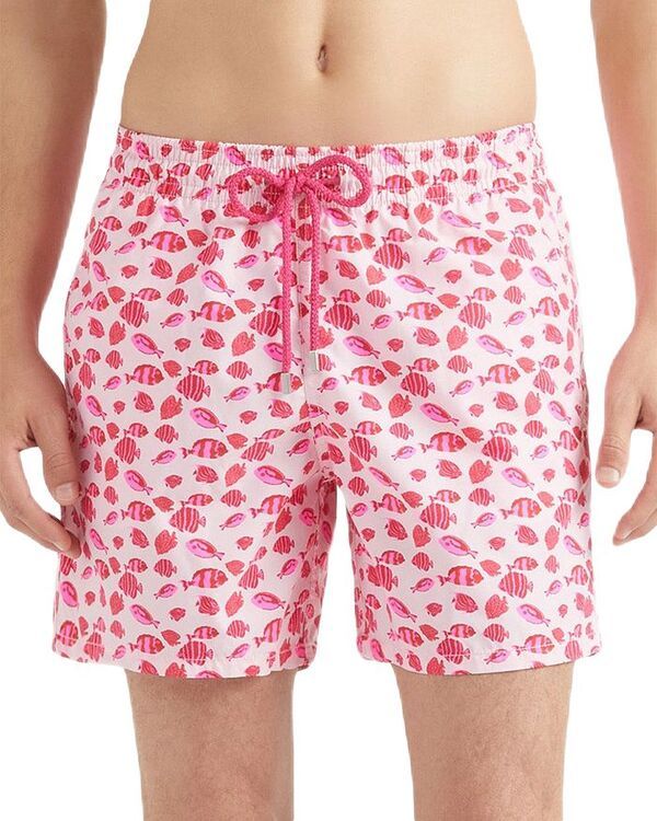 ヴィルブレクイン メンズ 水着 ハーフパンツ・ショーツ プリント Vilebrequin Moorea Printed 55 Swim Trunks Peony Multi マルチカラー