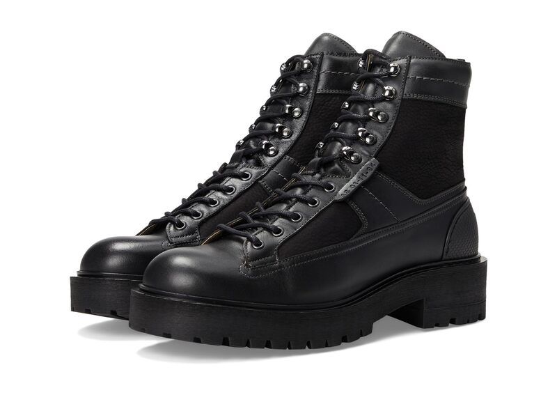 オールセインツ メンズ シューズ ブーツ・レインブーツ AllSaints Hank Combat Boots Black ブラック