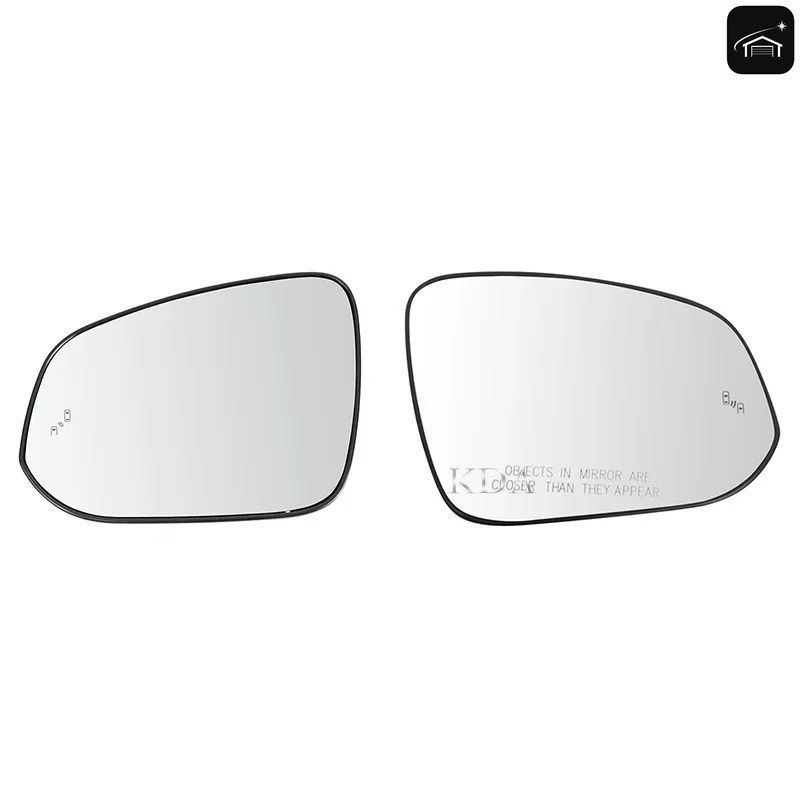 ヒーター付きブラインドスポット警告リアミラーガラス 米国モデル トヨタ RAV4 2019 - 2021 タコマ 2016-2021 87961-42D30 87931-42E50