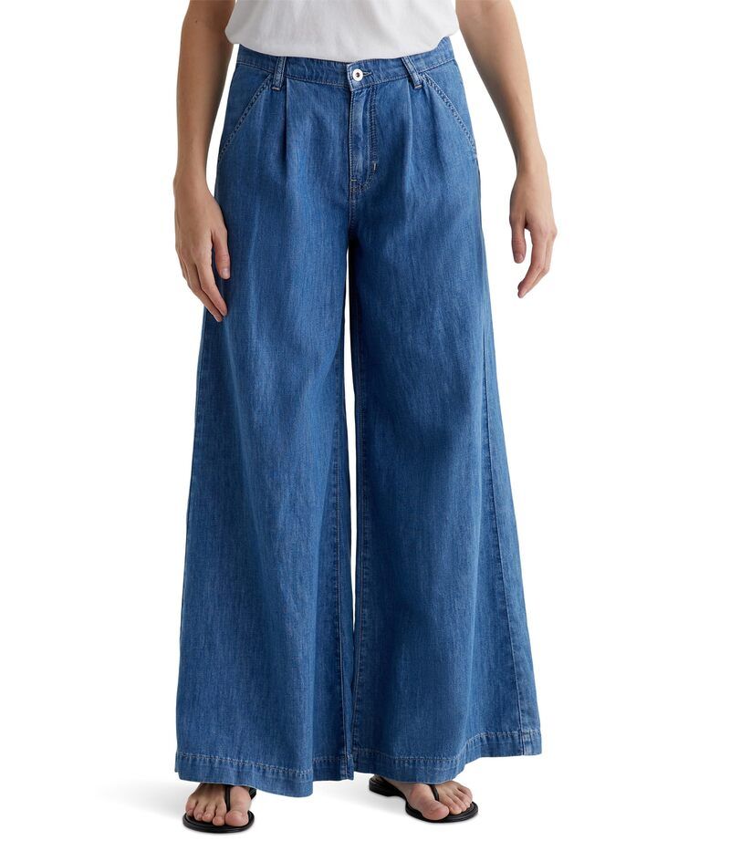エージージーンズ レディース ボトムス デニムパンツ AG Jeans Melinda High Rise Ultra Wide Palazzo Jeans in Catalina Catalina