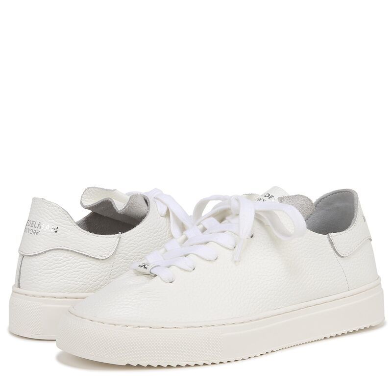 サムエデルマン レディース シューズ スニーカー Sam Edelman Poppy White Tumbled L ホワイト