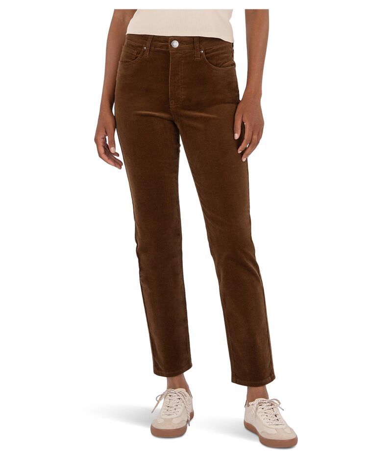 カットフロムザクロス レディース ボトムス デニムパンツ コーデュロイ KUT from the Kloth Rachael Corduroy HighRise Fab Ab Mom Regular