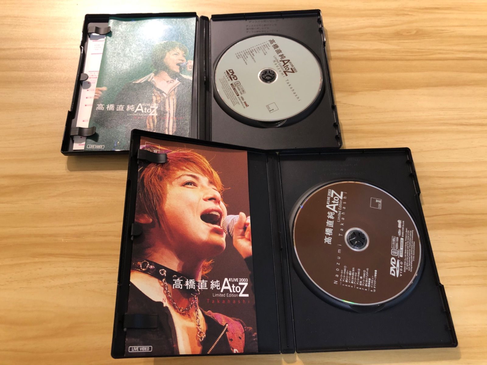 高橋直純 Naozumi Takahashi A' LIVE 2003 AtoZ 中古][DVD] 高橋直純 ALIVE 2003 AtoZ Limited Edition(DISCⅠ