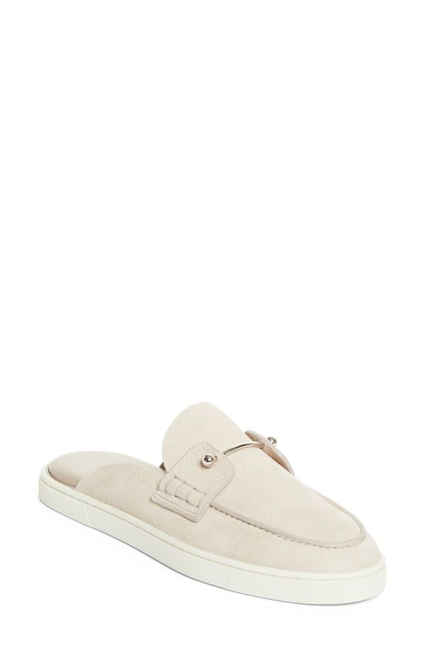 クリスチャン・ルブタン レディース シューズ スニーカー ローファー Christian Louboutin Chanme Sneaker Loafer Mule Beige ベージュ