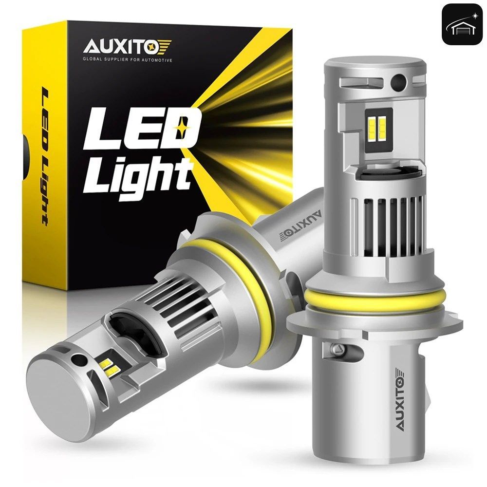 2個入り HB1 9004 LEDヘッドライト HI/LOバルブ ファン付き 20000LM 100W 高出力ヘッドランプ ヘッドランプ H13 H4 H11 9006 9005 LEDライ
