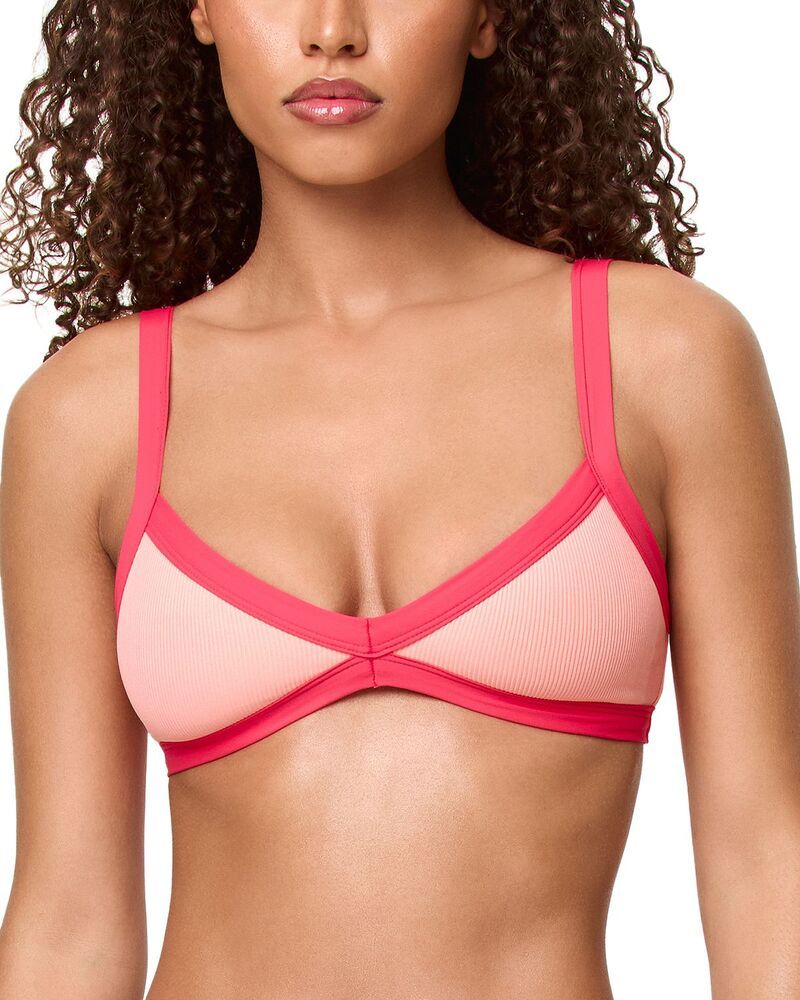 エルスペース レディース 水着 トップのみ LSpace LTaylor Bikini Top Fresh SqueezedPout 20,576円