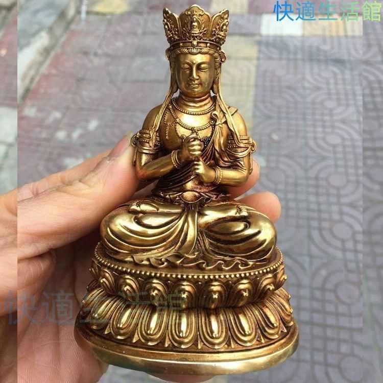 人気 新品 人気 新品 地蔵 大日如来菩薩像 観音 銅製 仏像 彫刻 置物 開運 風水 gyp622