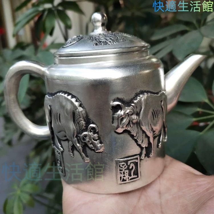 人気 新品 人気 新品 銅製 五牛急須 徳利 煎茶器 装飾品 工芸品 美術品 置物 gyp622