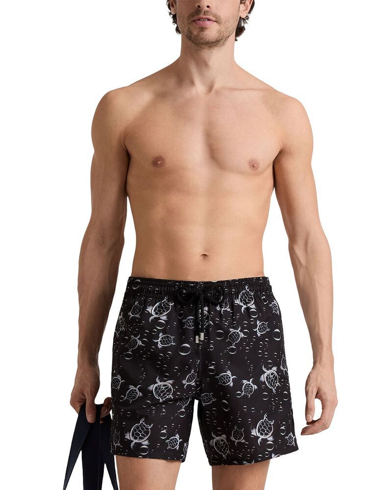 ヴィルブレクイン メンズ 水着 ハーフパンツ・ショーツ ショートパンツ Vilebrequin MicroPerforated Ultralight Packable 6 Swim Shorts Bl