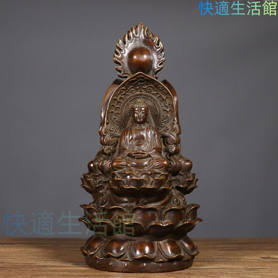 人気 新品 人気 新品 仏教美術 三面仏娑婆三聖仏像 釈迦牟尼仏 観音菩薩 地蔵王菩薩開運風水工芸品置物 gyp622