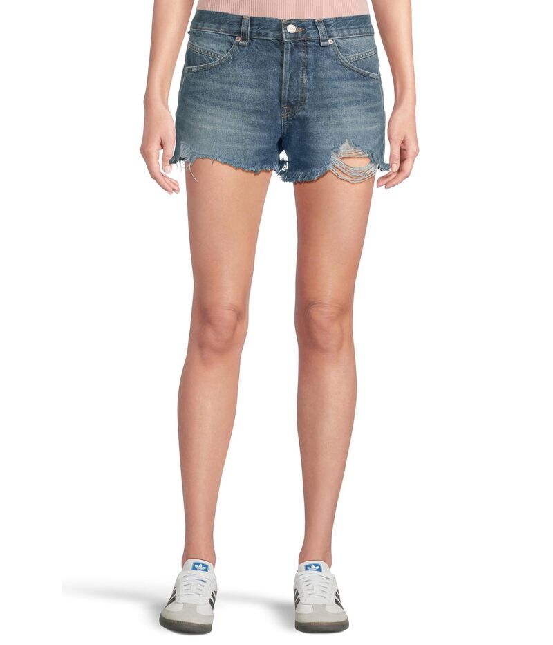 フリーピープル レディース ボトムス ハーフパンツ・ショーツ デニム Free People Now Or Never Denim Short Sunsational デニム