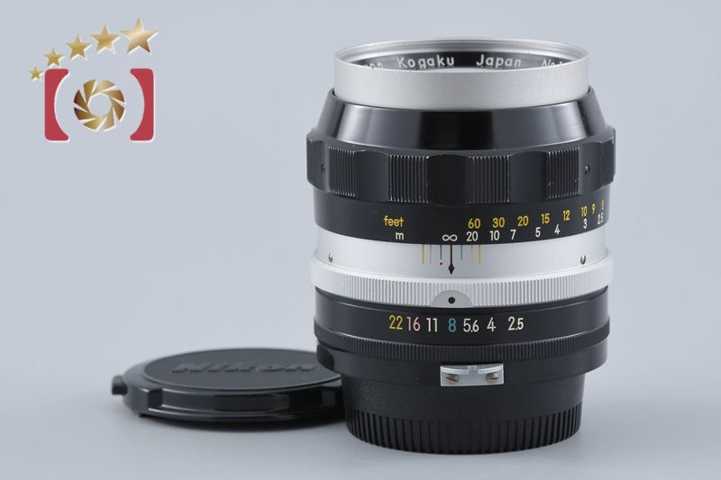 【中古】Nikon ニコン NIKKOR-P Auto 105mm f/2.5