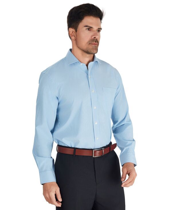 クラブルーム メンズ トップス シャツ Club Roomens Traveler Dresshirt Macys Exclusive Laser Blue ブルー
