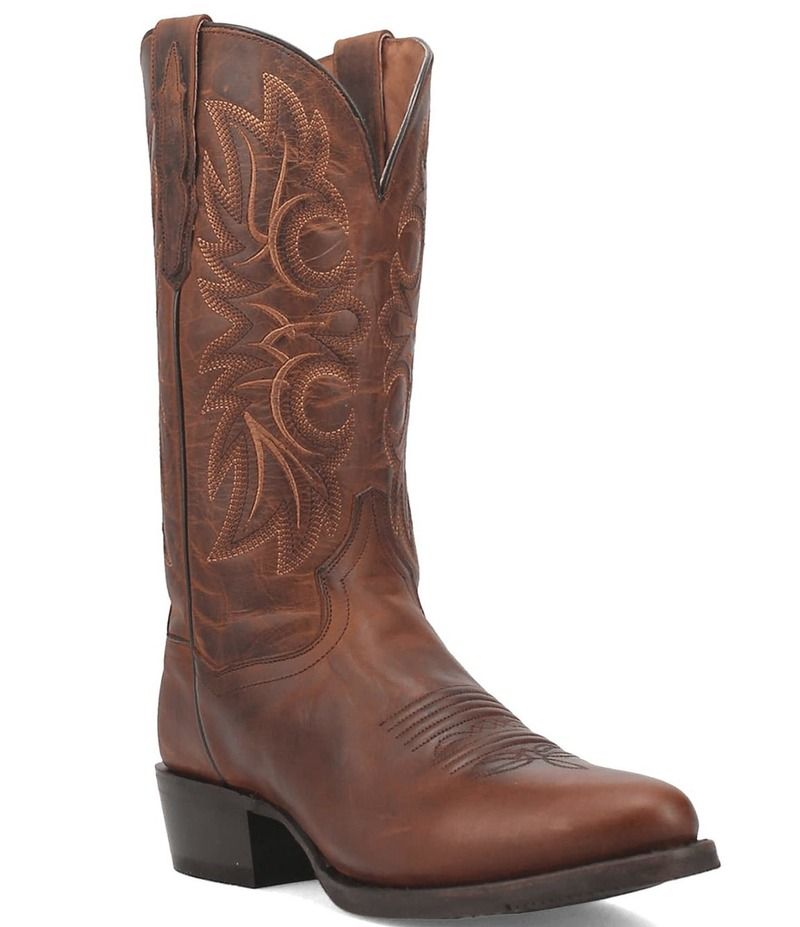 ダンポスト メンズ シューズ ブーツ・レインブーツ コットン ブーツ レザー Dan Post Mens Cottonwood 13 Leather Round Toe Western Boots R
