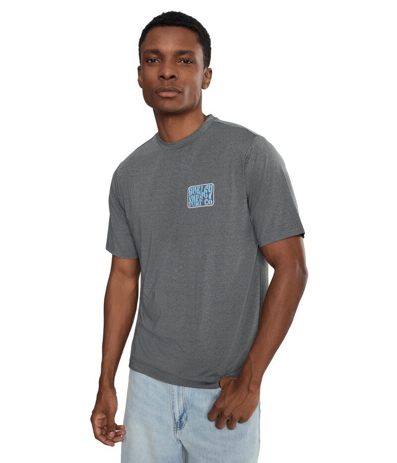 ハーレー メンズ トップス シャツ Hurley Hybrid Upf Short Sleeve Grey Heather グレー