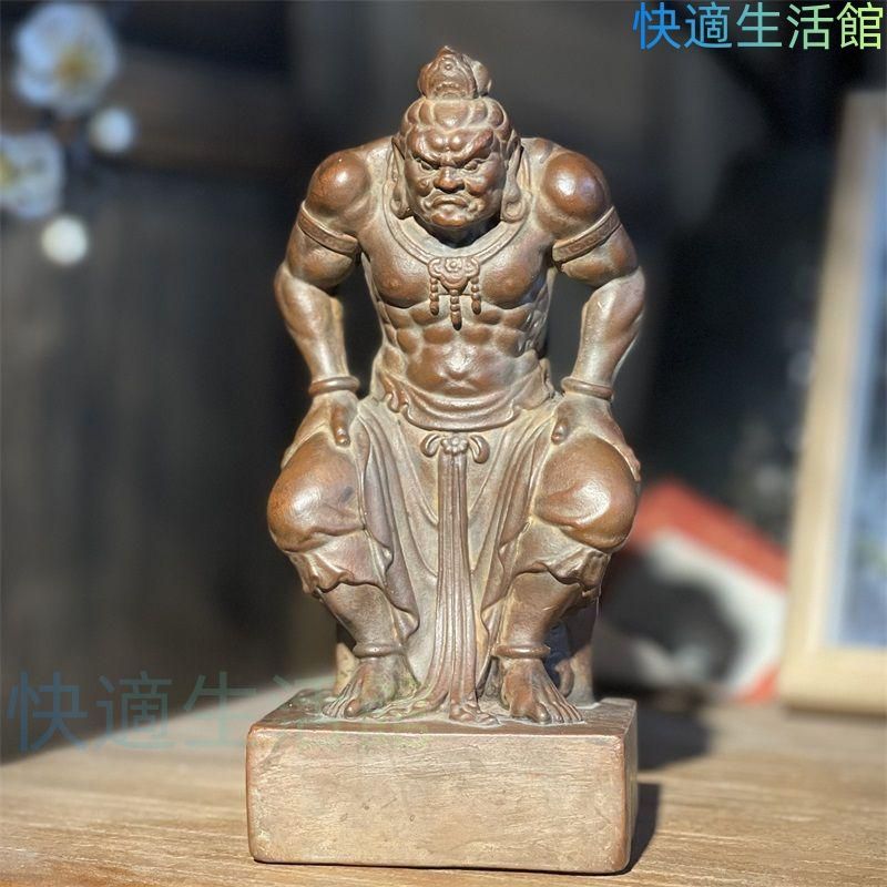 人気 新品 人気 新品 石像 石仏 力士不動明王 禅意 茶室 書架 玄関 事務室 装飾品 工芸品 置物 gyp622