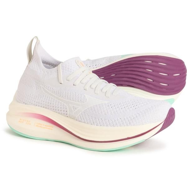 ミズノ レディース シューズ スニーカー Mizuno Neo Zen Running Shoes For Women Nimbus Cloud White ホワイト