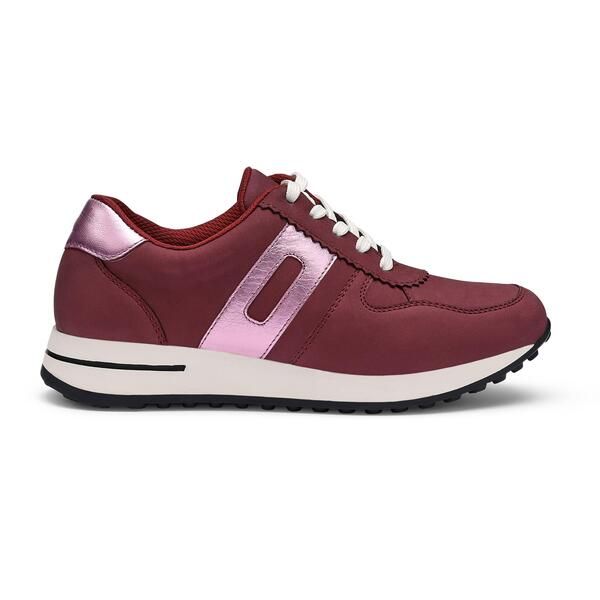 フーター レディース シューズ スニーカー Hotterevival Trainers Maroon マルーン