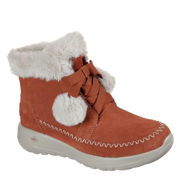 スケッチャーズ レディース シューズ スニーカー Skechers Womenslip On Trainers Rust ラスト