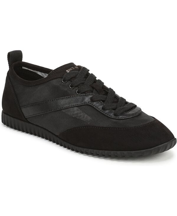 フランコサルト レディース シューズ スニーカー レース Franco Sarto Womens Hollis Round Toe LaceUp Shoes Black MeshMicrofiber