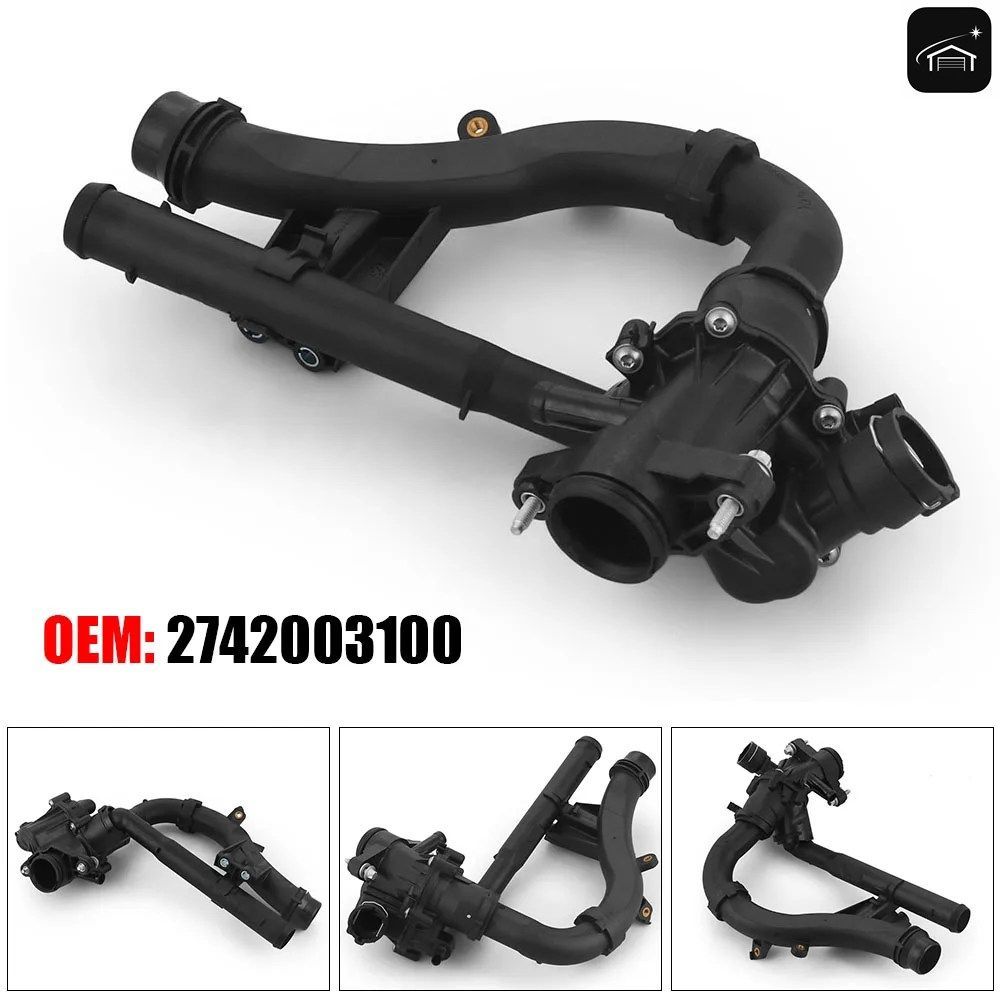 エンジン冷却水サーモスタット メルセデスベンツ C E GLC SLC OEM 2742003100 2742000115 A2742000115 A2742003100