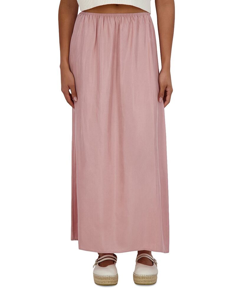 ポイント レディース ボトムスカート A ライン Point Brushed A Line Skirt Mauve