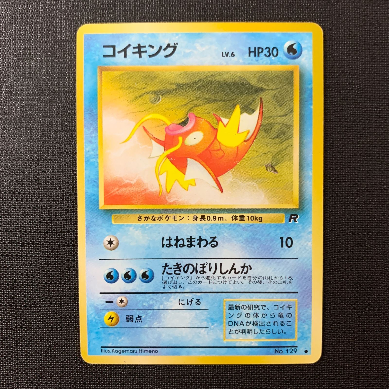 【ARS10+】旧裏 コイキング LV.6 ポケモンカード コイキング Lv.6 旧裏 第4弾拡張パック ロケット団