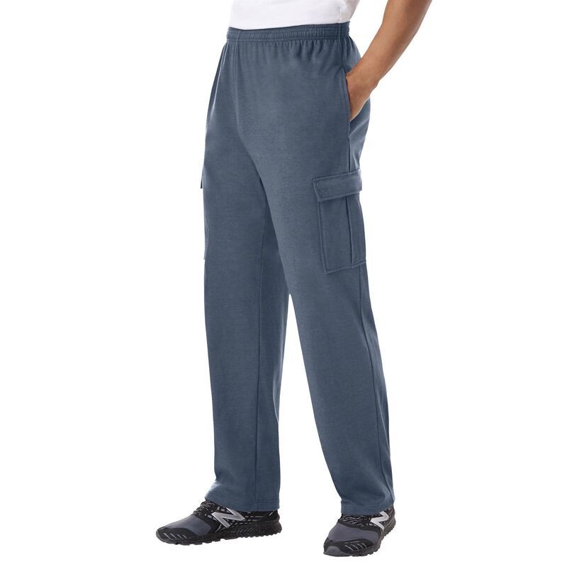キングサイズ レディース ボトムス カジュアルパンツ スウェットパンツ トール ジャージー KingSize Mens Big Tallightweight Jersey Cargo Sweatpan
