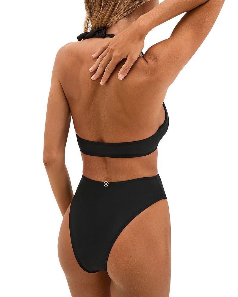ヴィックス パウラ ハーマニー レディース 水着 上下セット ViX Paula Hermanny Bessie One Piece Swimsuit Black ブラック