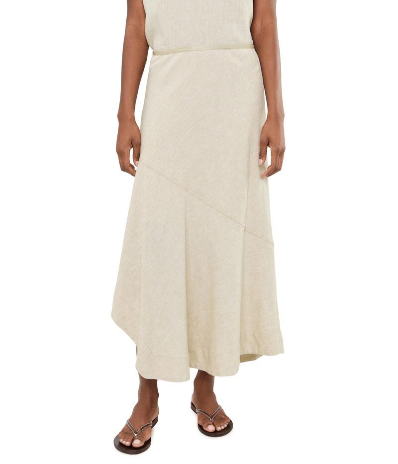 ニックプラスゾーイ レディース ボトムスカート リネン NICZOE Long Engagement Rumba Linen Skirt Neutral Mix
