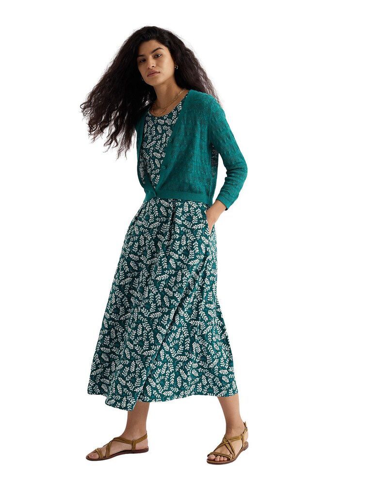 シーソルトコーンウォール レディース アウター カーディガン コットン Seasalt Cornwall Sweet Day Cotton Cardigan Deep Dive