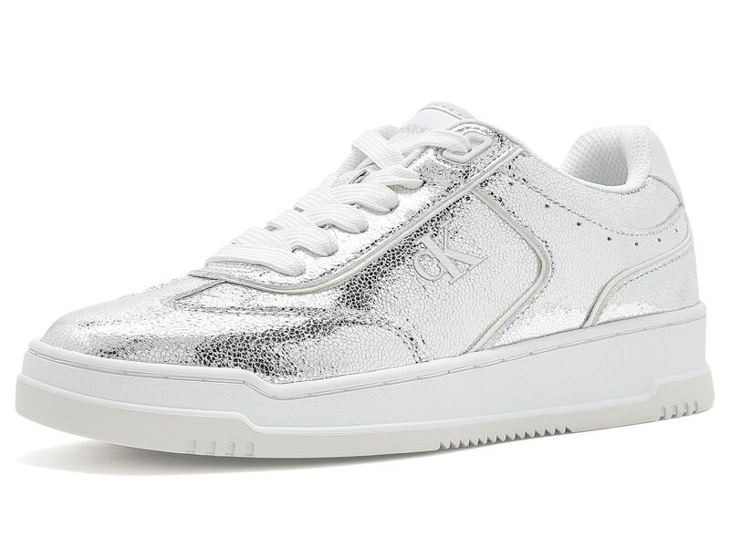 カルバンクライン レディース シューズ スニーカー Calvin Klein Pazquale SilverWhite ホワイト