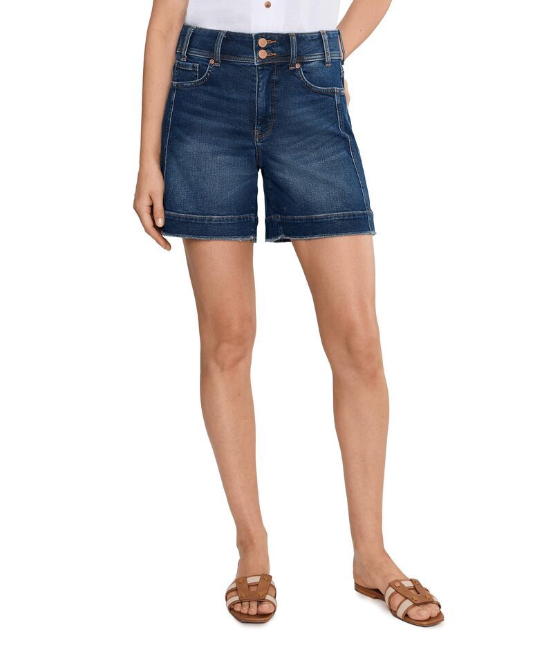 エヌワイディージェイ レディース ボトムス ハーフパンツ・ショーツ ショートパンツ デニム NYDJ Berkyn Relaxedenim Fray Hem Shortsunset Villa デニム