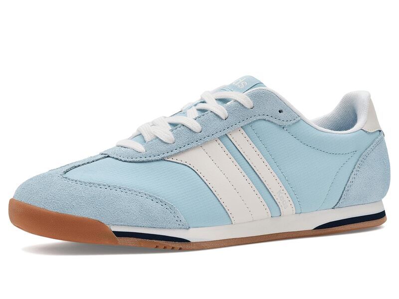 ケッズ レディース シューズ スニーカー レース Keds RevivalaceUp Light Blue NylonSuedeLeather ブルー