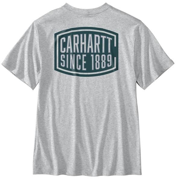カーハート メンズ トップス Tシャツ リラックスフィット グラフィック Carhartt 107520 Relaxed Fit Lightweight Pocket 1889 Graphic TSh