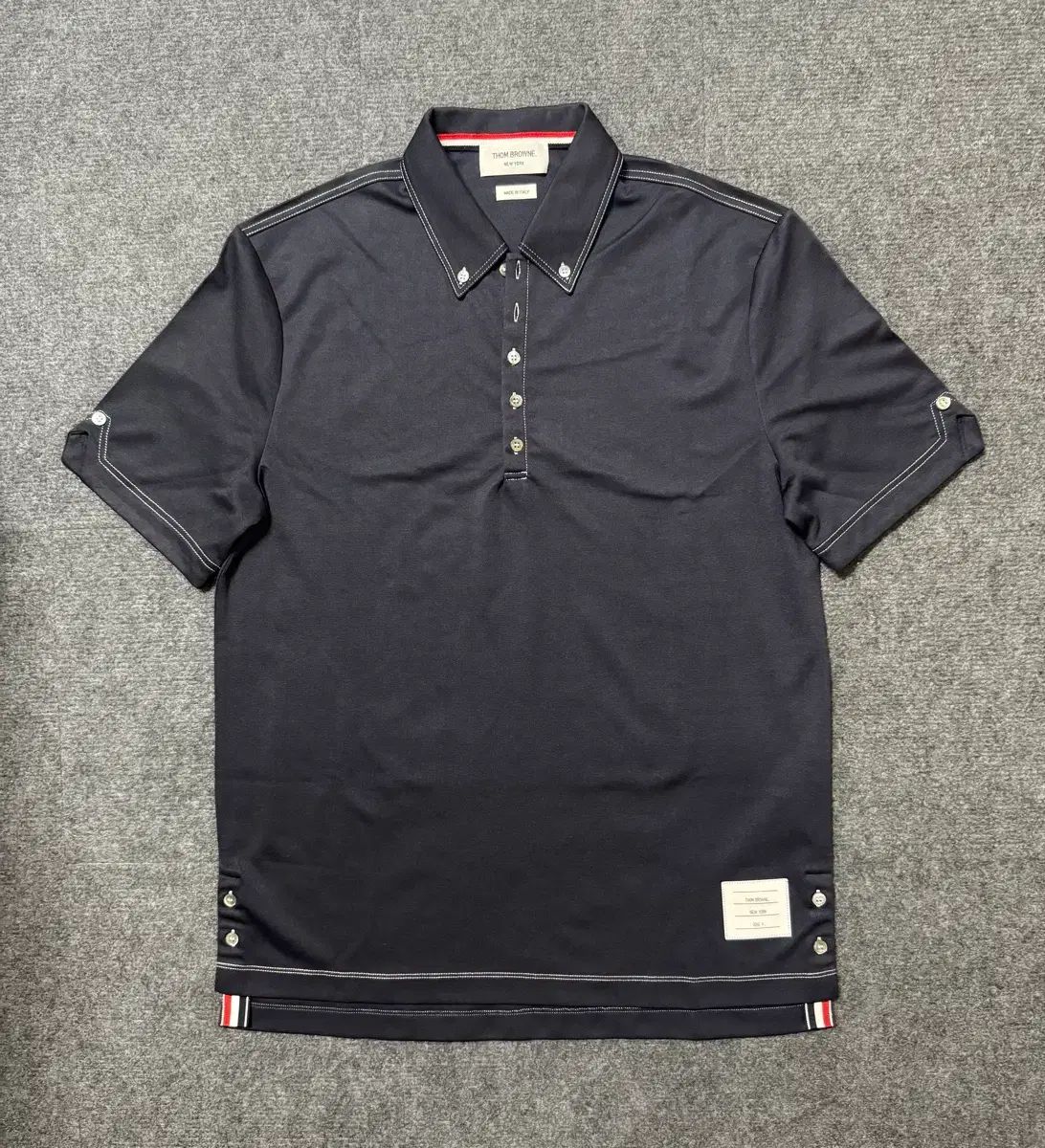 トムブラウン 半袖 ポロTシャツ