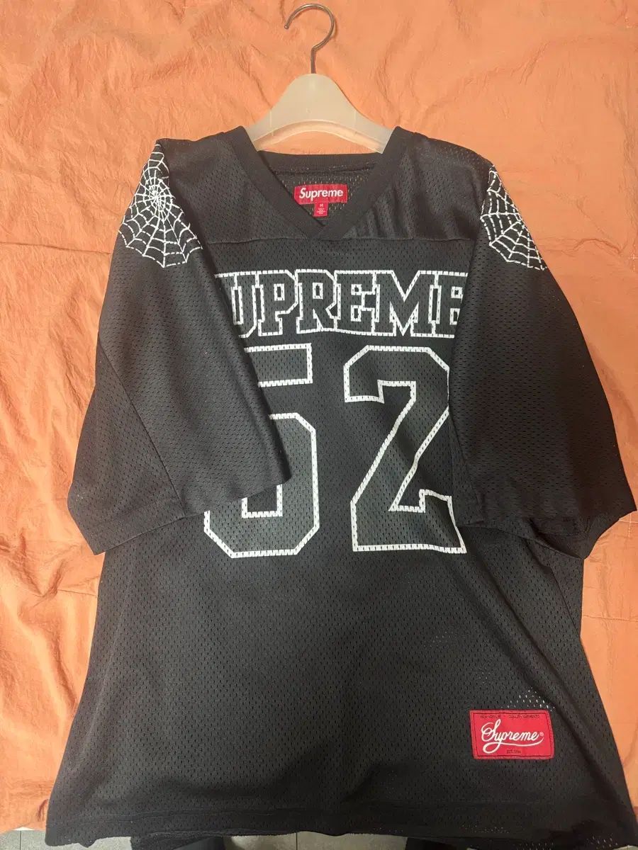 Supreme スパイダーウェブ フットボールジャージ