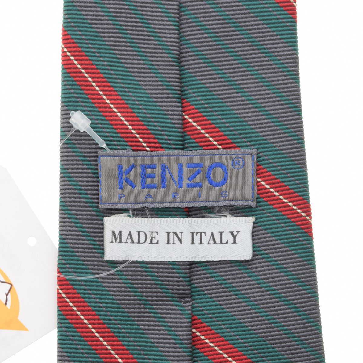 KENZO】イタリア製 レジメンタルストライプ シルクネクタイ - メルカリ