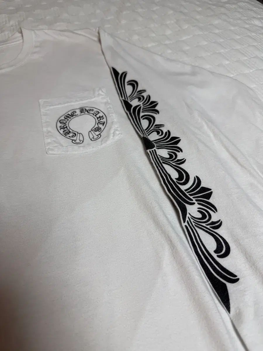 CHROME HEARTS クロムハーツ Classic Classic クラシック horseshoe ホースシュー logo ロゴ Long sleeve ロングスリーブ T-shirt Tシャツ White 白 XXL