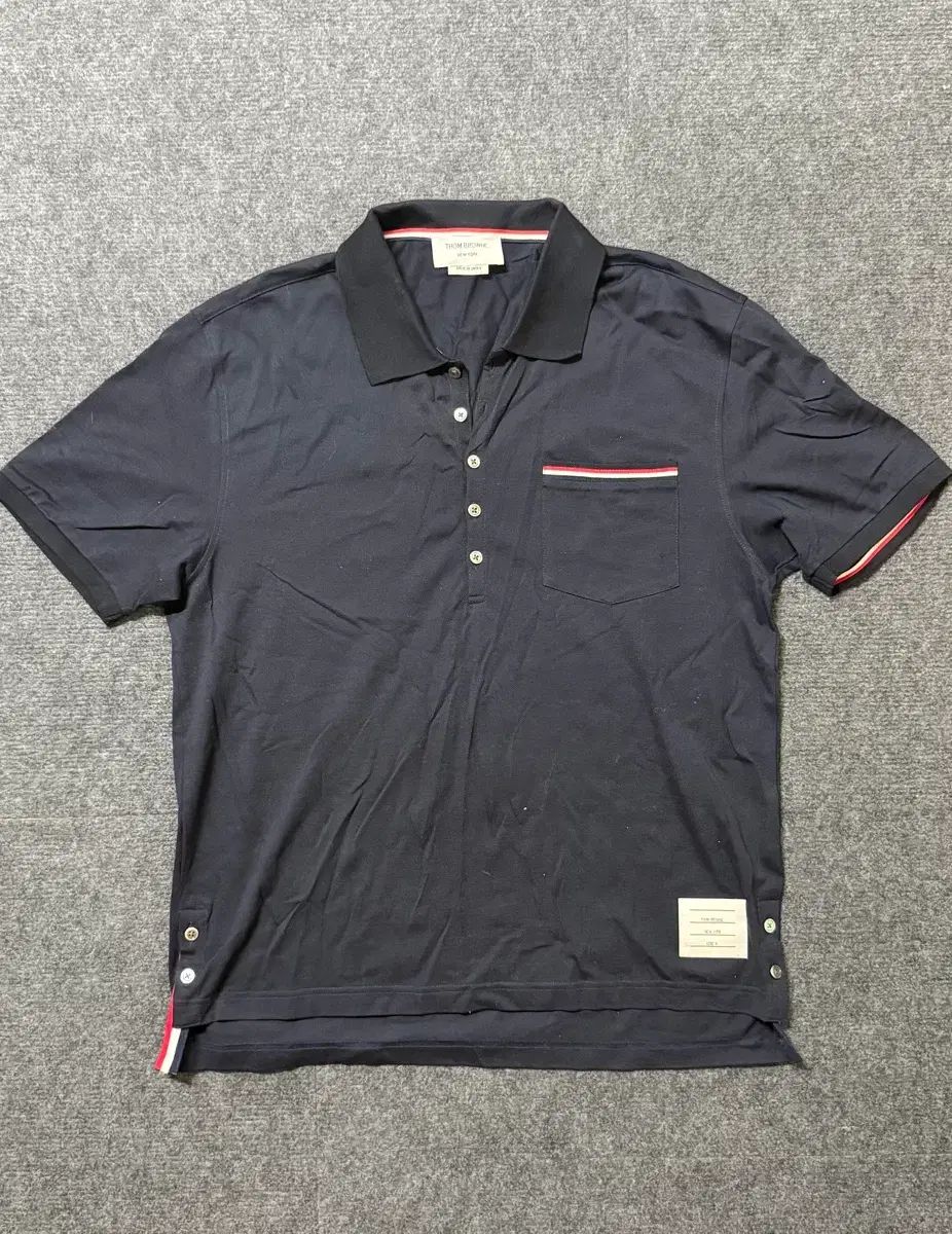 トムブラウン 半袖 ポロTシャツ