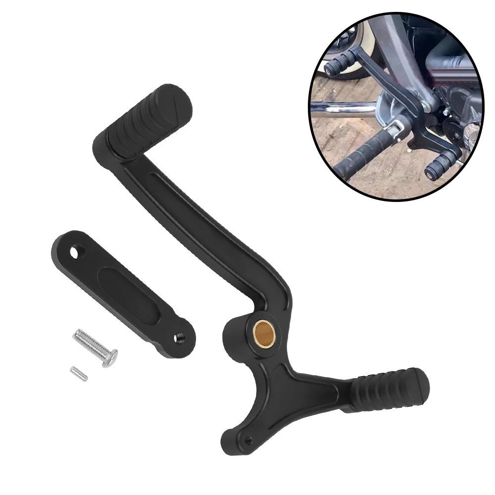 INDIAN SCOUTSCOUT SIXTY MOTORCYCLE HEEL TOE SHIFT LEVER CONTROLS BIG FOOT PEDAL GEAR SHIFTER LEVER PEDAL OVER GEAR
